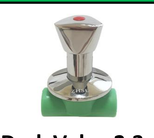 Dark Valve 2.3cm handle part (slow- open type)