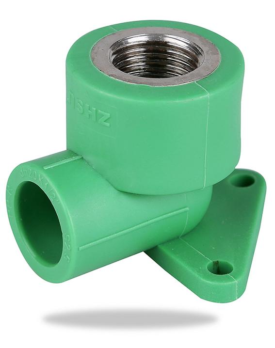Female Threaded Elbow with Disk
