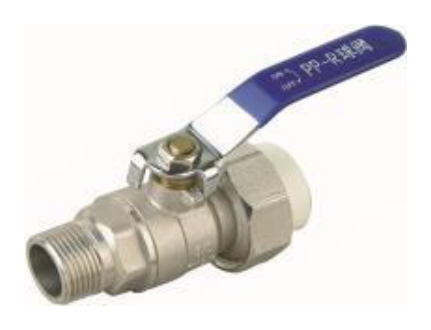 Single Union & Male Threaded Ball Valve